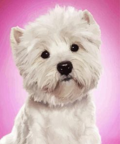 The West Highland Terrier Dog Diamond Paintings