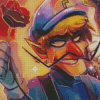 Aesthetic Waluigi Diamond Paintings