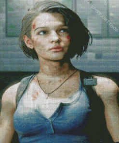 Agent Jill Valentine Diamond Paintings