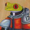 Astronaut Space Frog Diamond Paintings