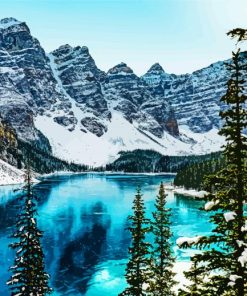 Banff National Park In WIinter Diamond Paintings