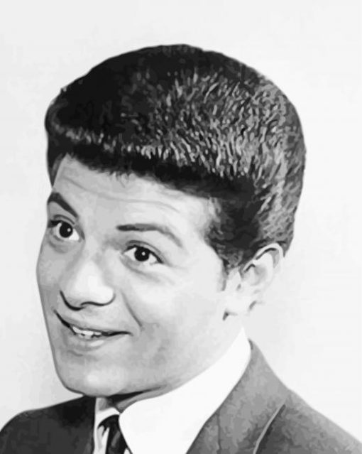 Black And White American Frankie Avalon Diamond Paintings