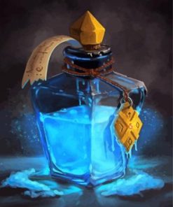 Blue Potion Diamond Paintings