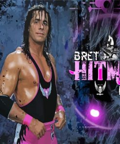 Bret Hart Hitman Poster Diamond Paintings