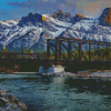 Canada Canmore Bridge Diamond Paintings