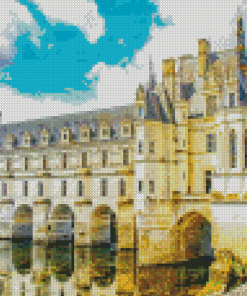 Chenonceau Castle France Diamond Paintings