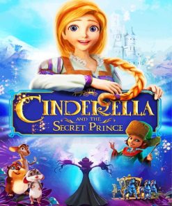 Cinderella And The Secret Prince Poster Diamond Paintings