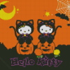 Cute Hello Kitty Halloween Diamond Paintings