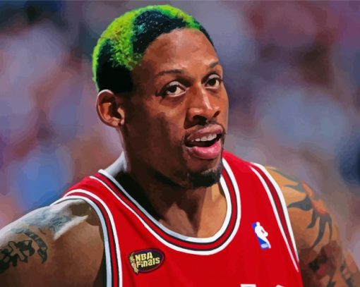 Dennis Rodman Diamond Paintings