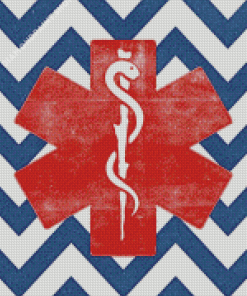 EMS Star Of Life Poster Diamond Paintings