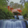 Frank Lloyd Wright Fallingwaters Diamond Paintings