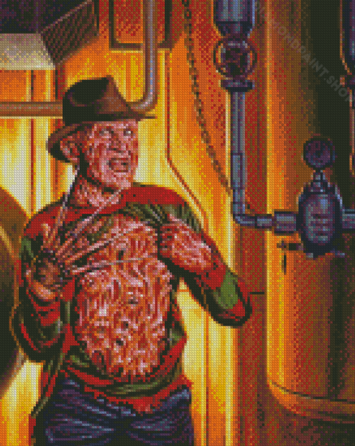 Freddy Krueger With Soul Diamond Paintings