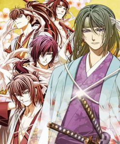 Hakuouki Characters Diamond Paintings