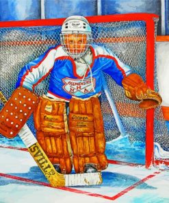 Hockey Goalie Diamond Paintings