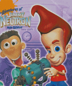 Jimmy Neutron Poster Diamond Paintings