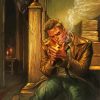 John Constantine Smoking Diamond Paintings