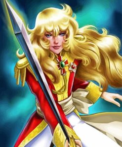 Lady Oscar Anime Diamond Paintings