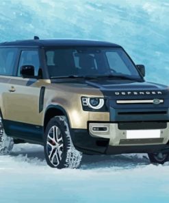 Land Rover Car Diamond Paintings