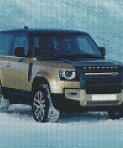 Land Rover Car Diamond Paintings