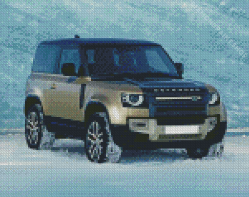 Land Rover Car Diamond Paintings