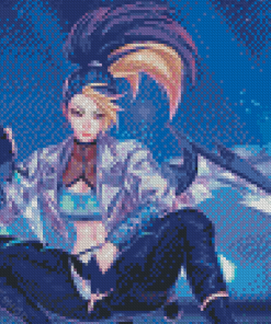 League Of Legends Akali Diamond Paintings