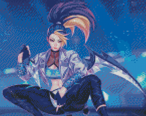 League Of Legends Akali Diamond Paintings