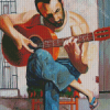 Man Playing Guitar Art Diamond Paintings