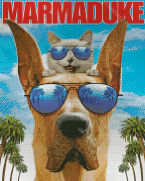 Marmaduke Poster Diamond Paintings