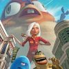 Monsters Vs Aliens Animated Movie Diamond Paintings