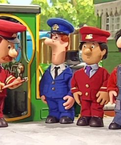 Postman Pat Cartoon Characters Diamond Paintings