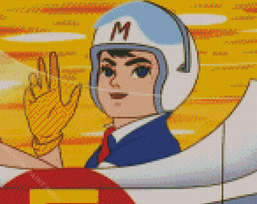 Speed Racer Art Diamond Paintings