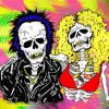 Sid And Nancy Skull Diamond Paintings