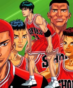 Slam Dunk Anime Characters Diamond Paintings