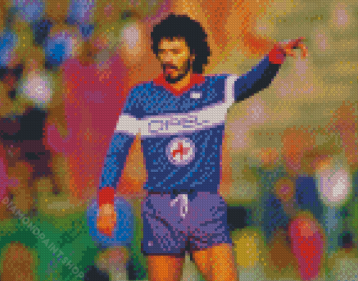 Socrates Footballer Diamond Paintings