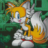 Sonic The Hedgehog Miles Tails Prower Diamond Paintings