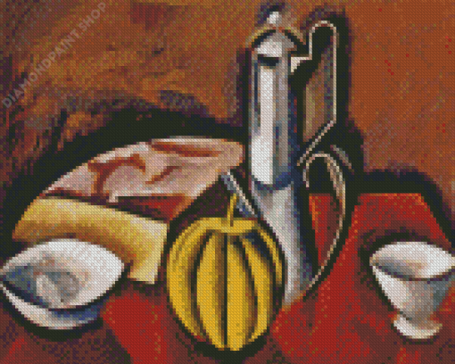 Still Life With Coffee Pot Diamond Paintings