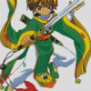 Syaoran Li Anime Character Diamond Paintings