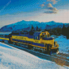 The Alaska Railroad Train Diamond Paintings