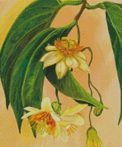 The Passionflower Diamond Painting