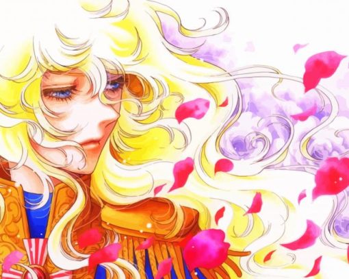 The Rose Of Versailles Lady Oscar Diamond Paintings