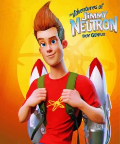 The Adventures Of Jimmy Neutron Boy Genius Art Diamond Paintings