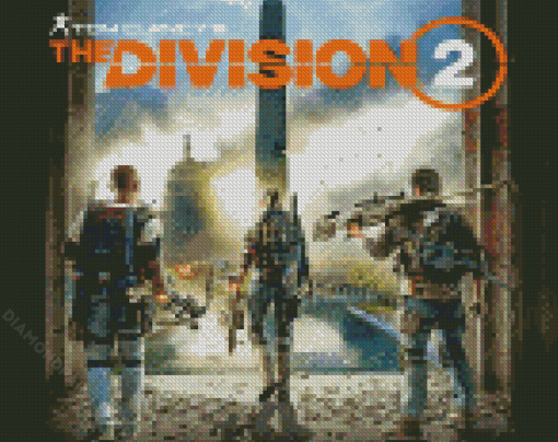 Tom Clancy The Division Poster Diamond Paintings