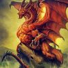 Welsh Dragon Diamond Paintings