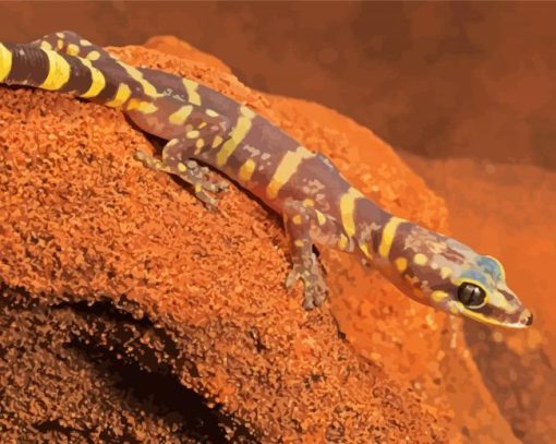 Wild Desert Gecko Diamond Paintings