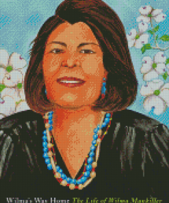 Wilma Mankiller Art Diamond Paintings