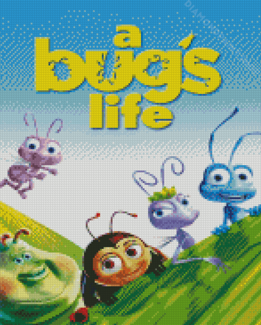 A Bugs Life Poster Diamond Paintings