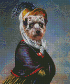 Aesthetic Classy Dog Diamond Paintings