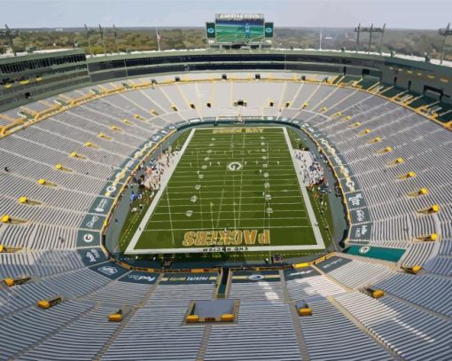 Aesthetic Lambeau Field Diamond Paintings