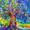 Aesthetic Olive Tree Art Diamond Paintings