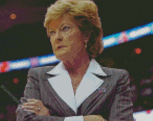 Aesthetic Pat Summitt Diamond Paintings